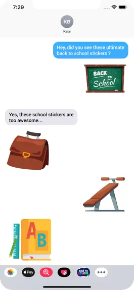 Game screenshot Ultimate Back To School Emojis apk