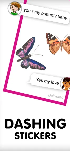 Game screenshot Butterfly Loving Stickers hack