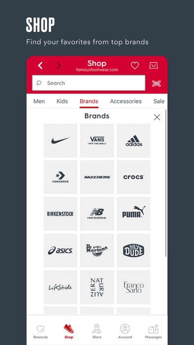 Famous Footwear - Shop Shoes Screenshot