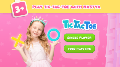 Tic Tac Toe Game with Nastya Screenshot