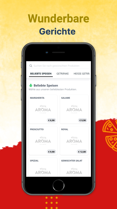 Aroma Pizza Villach Screenshot