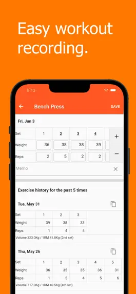 Game screenshot KINNIK - workout tracker apk
