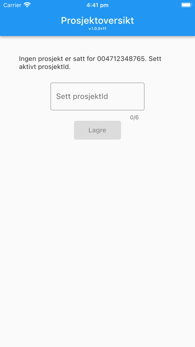 Site App Screenshot
