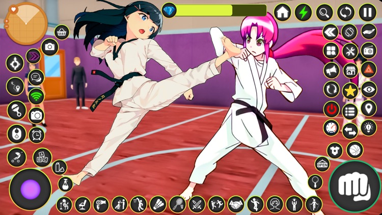 Anime High School Girls Game screenshot-3