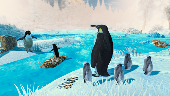 Penguin Family Life Simulator