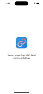 Copy URL Extension screenshot #1 for iPhone