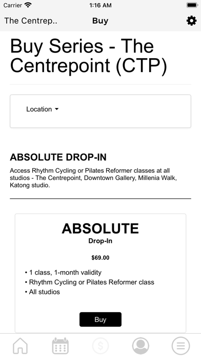 Absolute Boutique Fitness SG Screenshot
