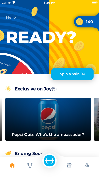 Joy by Pepsico Arabia Screenshot