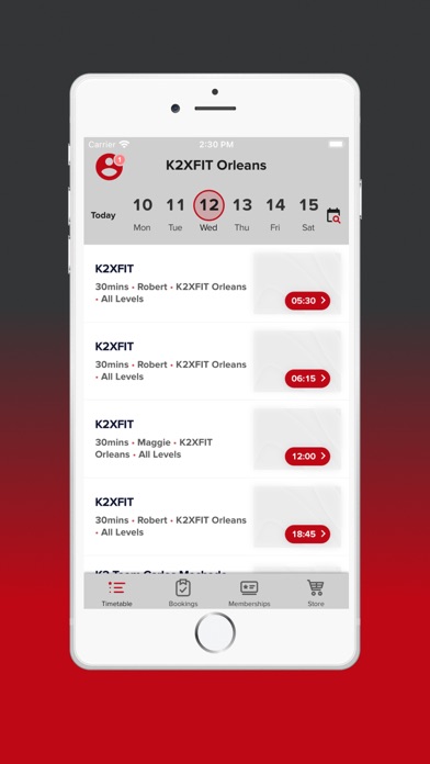 K2XFIT Orleans Screenshot