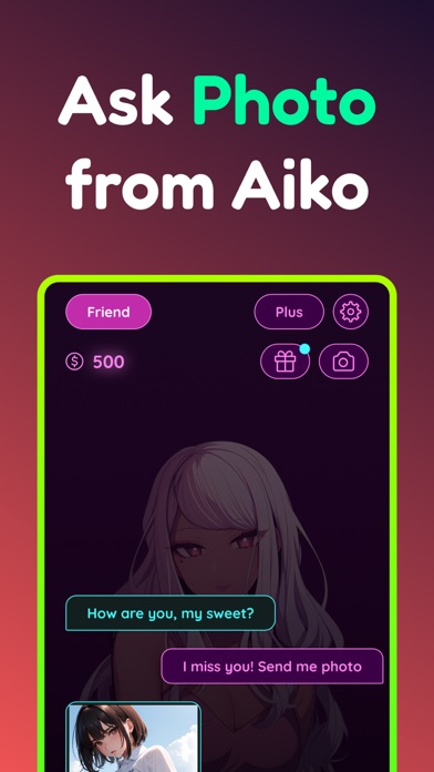 AI Anime Girlfriend - Aiko Screenshot