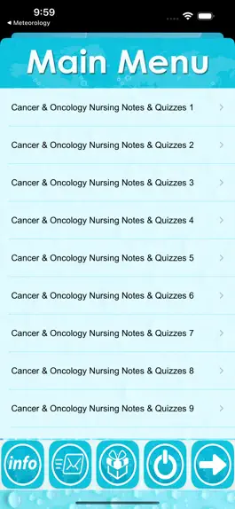 Game screenshot Cancer & Oncology Nursing App apk