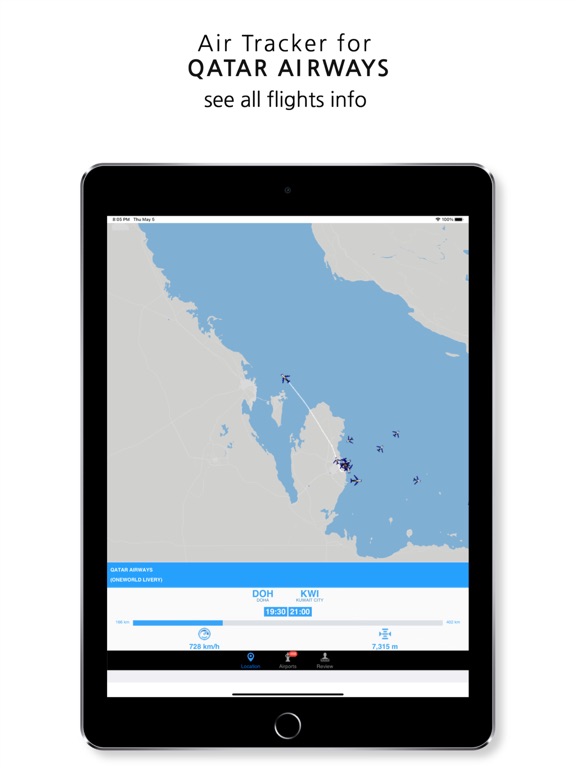 Air Tracker for Qatar Airwaysのおすすめ画像5
