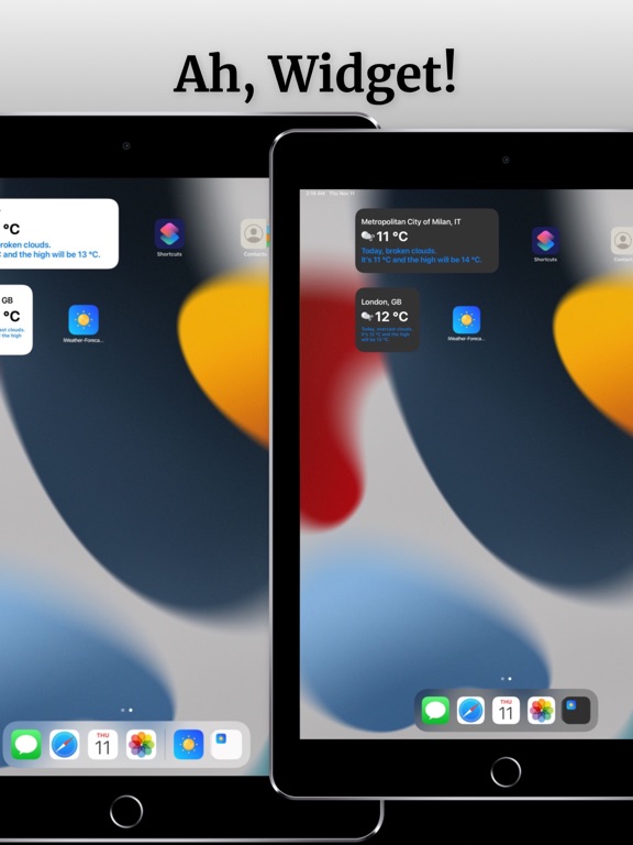 iWeather - Forecast App iPad screenshot 5 - Weather app