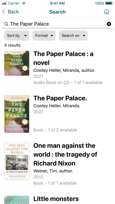 Indianola Public Library Screenshot