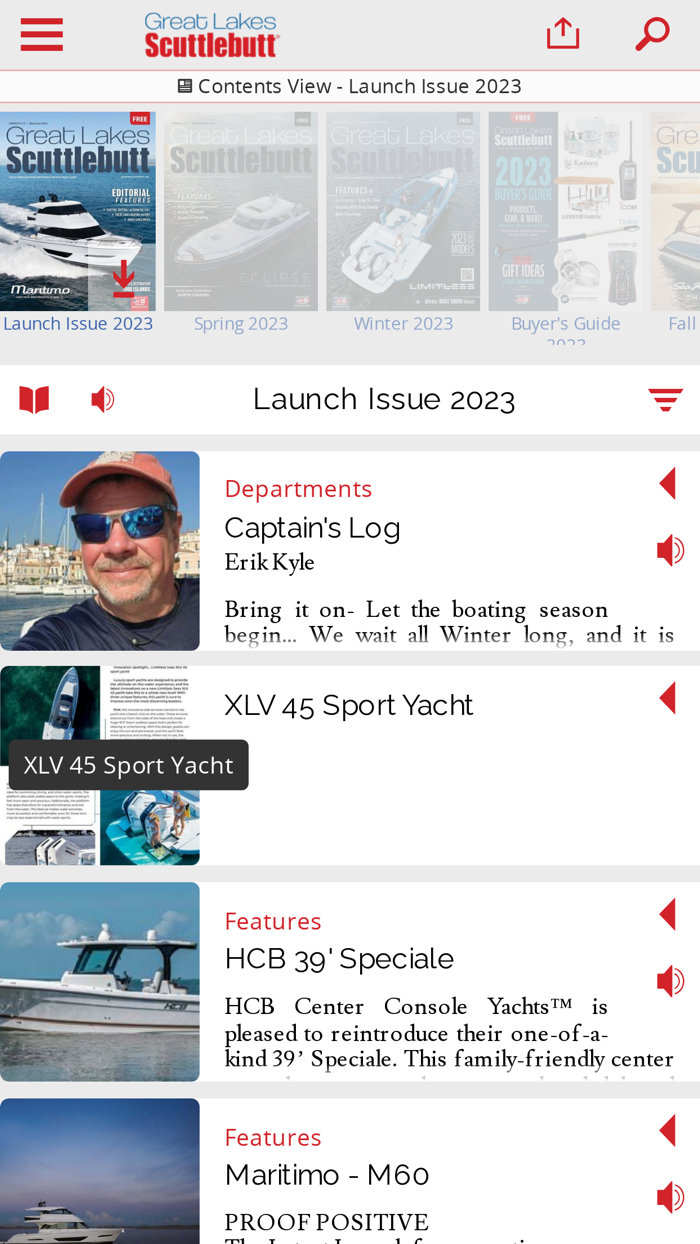 Great Lakes Scuttlebutt