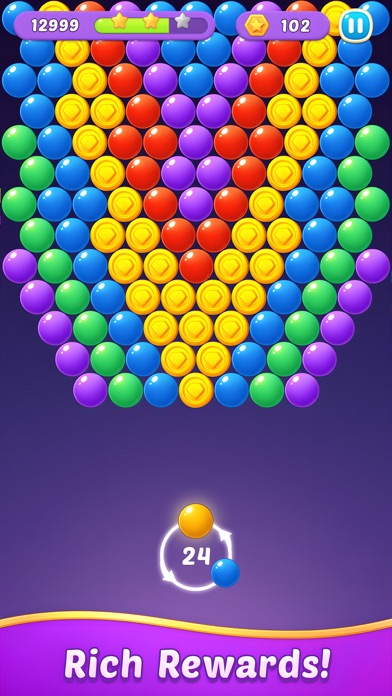 Bubble Shooter Gem Pop Screenshot