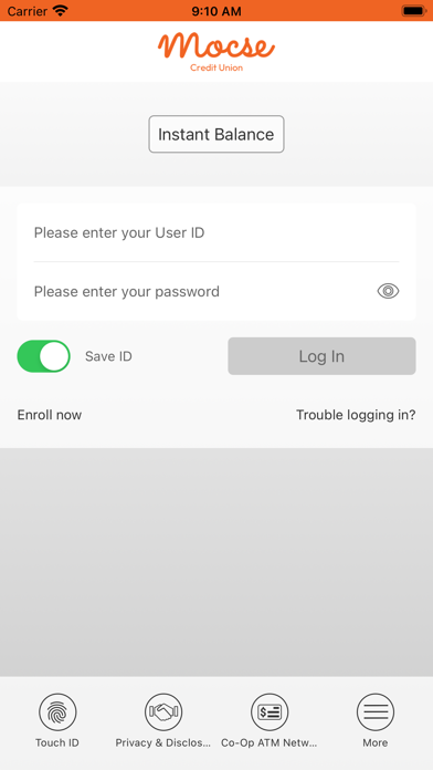 Mocse FCU Screenshot