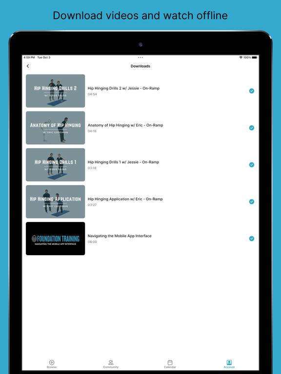 Screenshot #5 pour Foundation Training