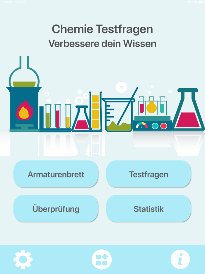 Der Chemie Testfragen