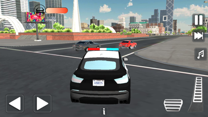 Police Car Chase Crime City 3D Screenshot
