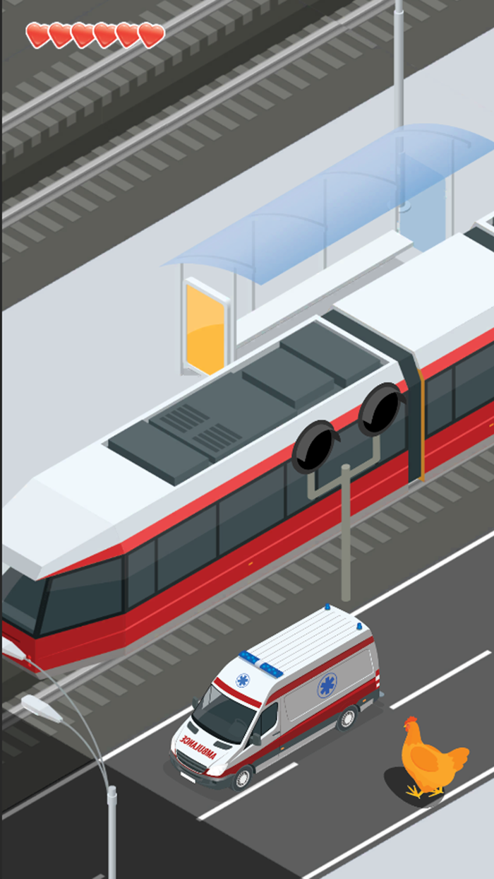 Chicken Crossing Game