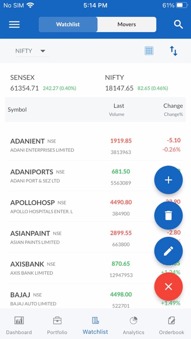 App screenshot