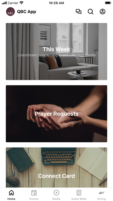 Quaker Baptist Church –Bedford Screenshot