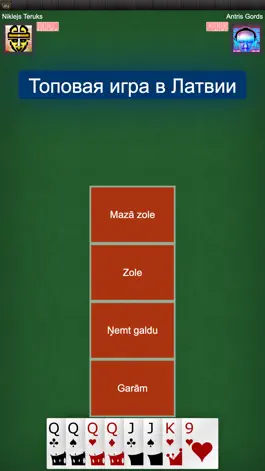 Game screenshot Игра в карты Золе: RaccoonZole mod apk