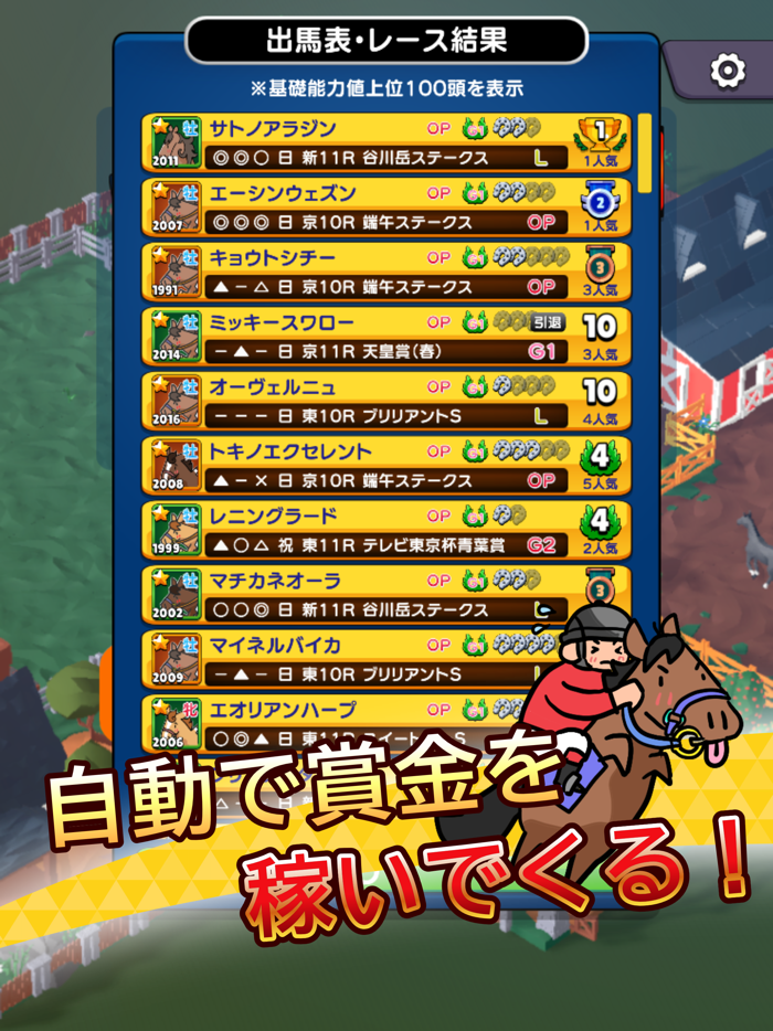 リアタイ競馬道 - リアルミックス競馬ゲーム！