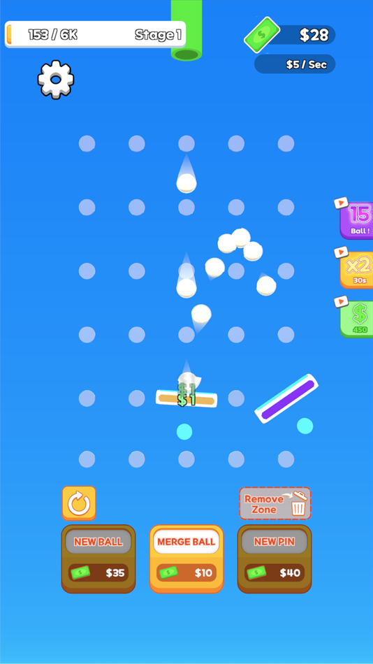 #1. Pinball Pong! (iOS) Podle: MondayOFF