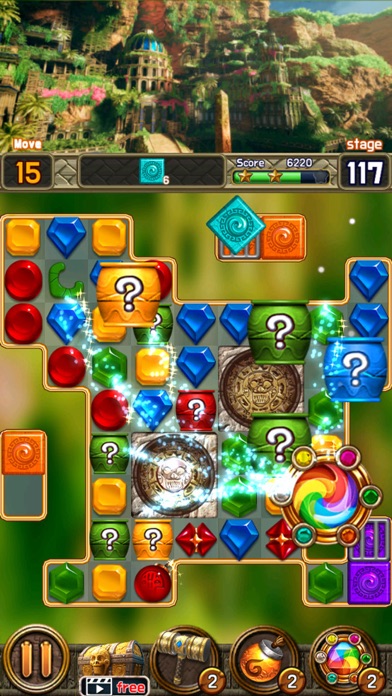 Jewel Paradise : match 3 Screenshot