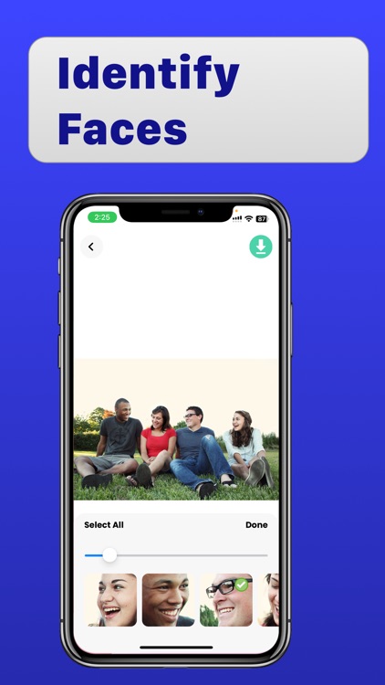 Motion blur effect for picture