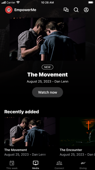 Empower Me Church Screenshot