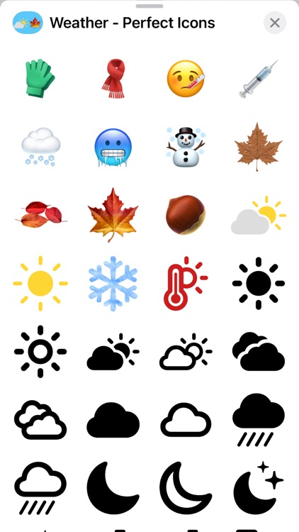 Weather - Perfect Icons