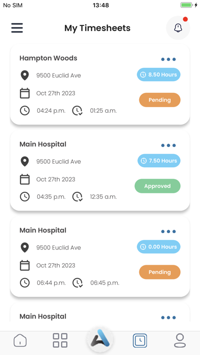 Allegiant Clinician Connect Screenshot