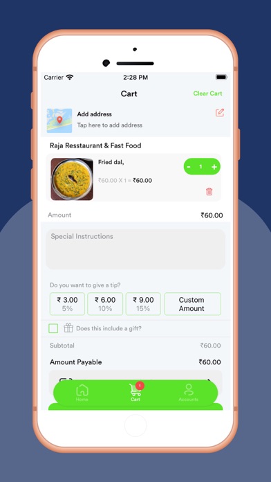 Donepacked App Screenshot