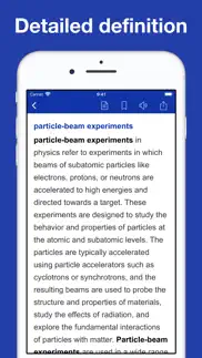 dictionary of physics iphone screenshot 2