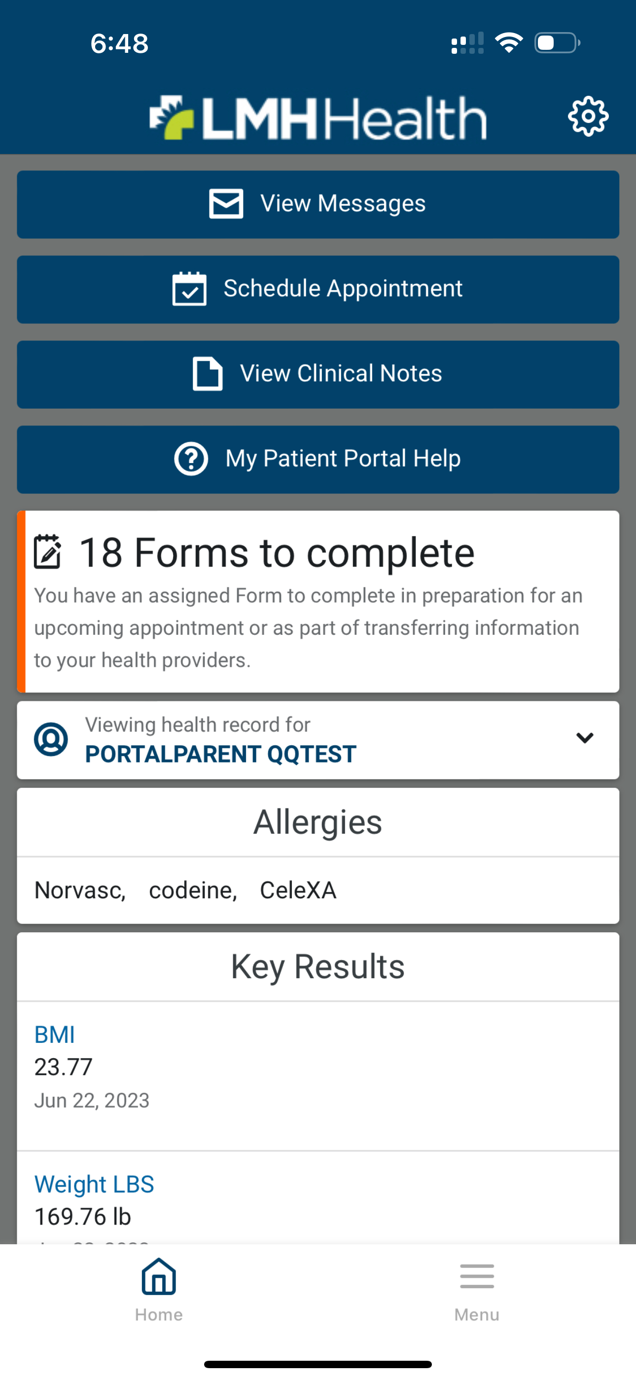 LMH Health My Patient Portal