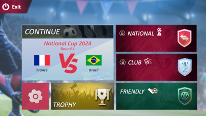 Screenshot #1 pour Football Game 2024 Cup
