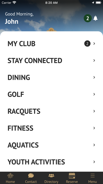 River Oaks Country Club Screenshot