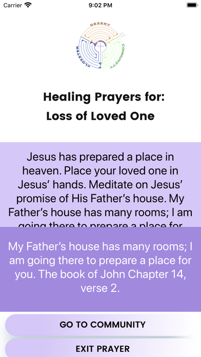 Healing Prayer Labyrinth Screenshot