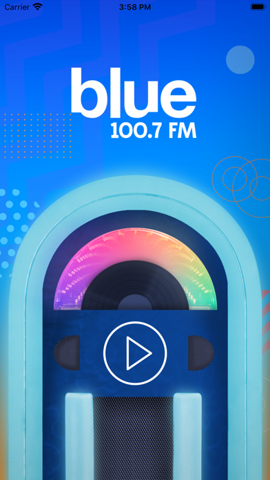 Blue FM 100.7 Screenshot