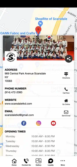 Game screenshot Master Kim's Scarsdale TKD apk