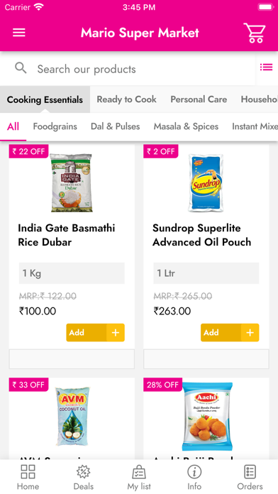 Mario Super Market Screenshot