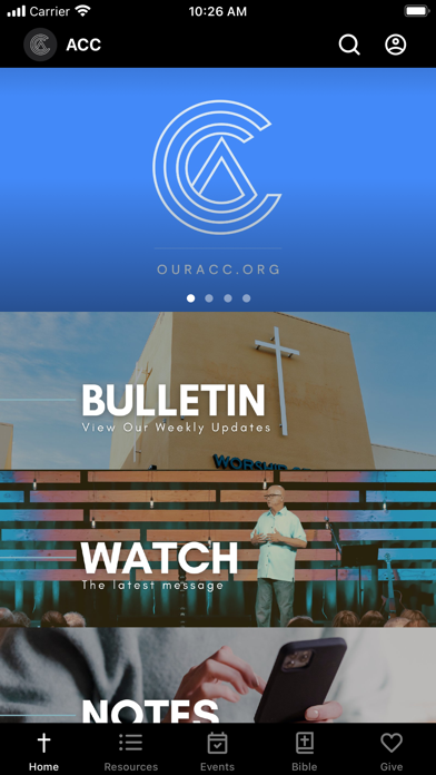 Anthem Community Church Screenshot