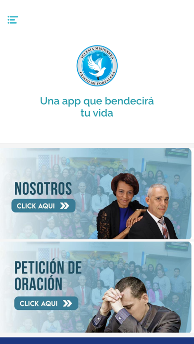 Iglesia Cristo Mi Fortaleza Screenshot