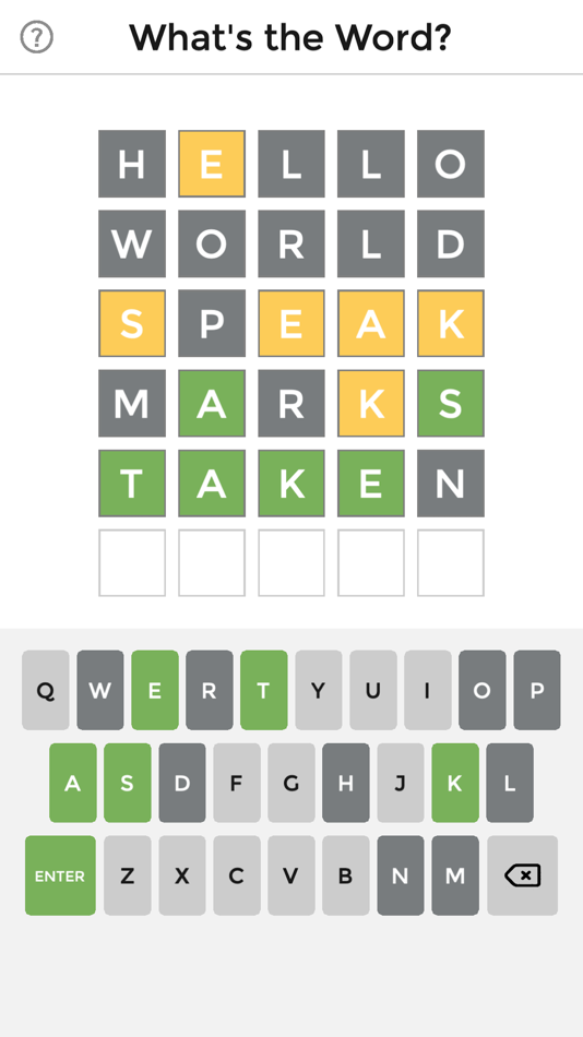 What's the Word? Logic Game - 1.0 - (iOS)