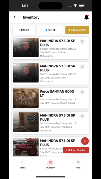 Mahindra Tractors X-Change Screenshot