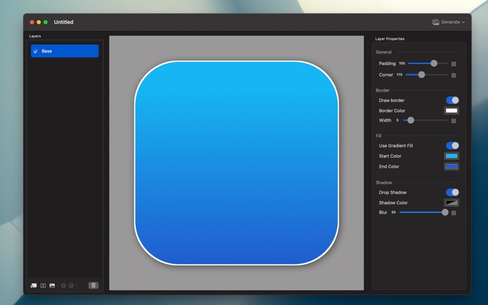 #1. Icon Renderer (macOS) 由: Konstantin Adamov