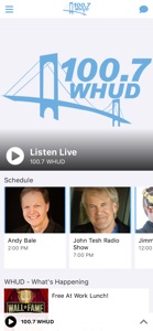 100.7 WHUD screenshot #1 for iPhone